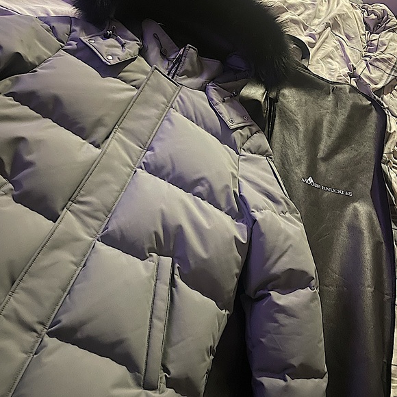 Brand new Large 3Q Icon Fur Mooseknuckle Jacket - Picture 3 of 6